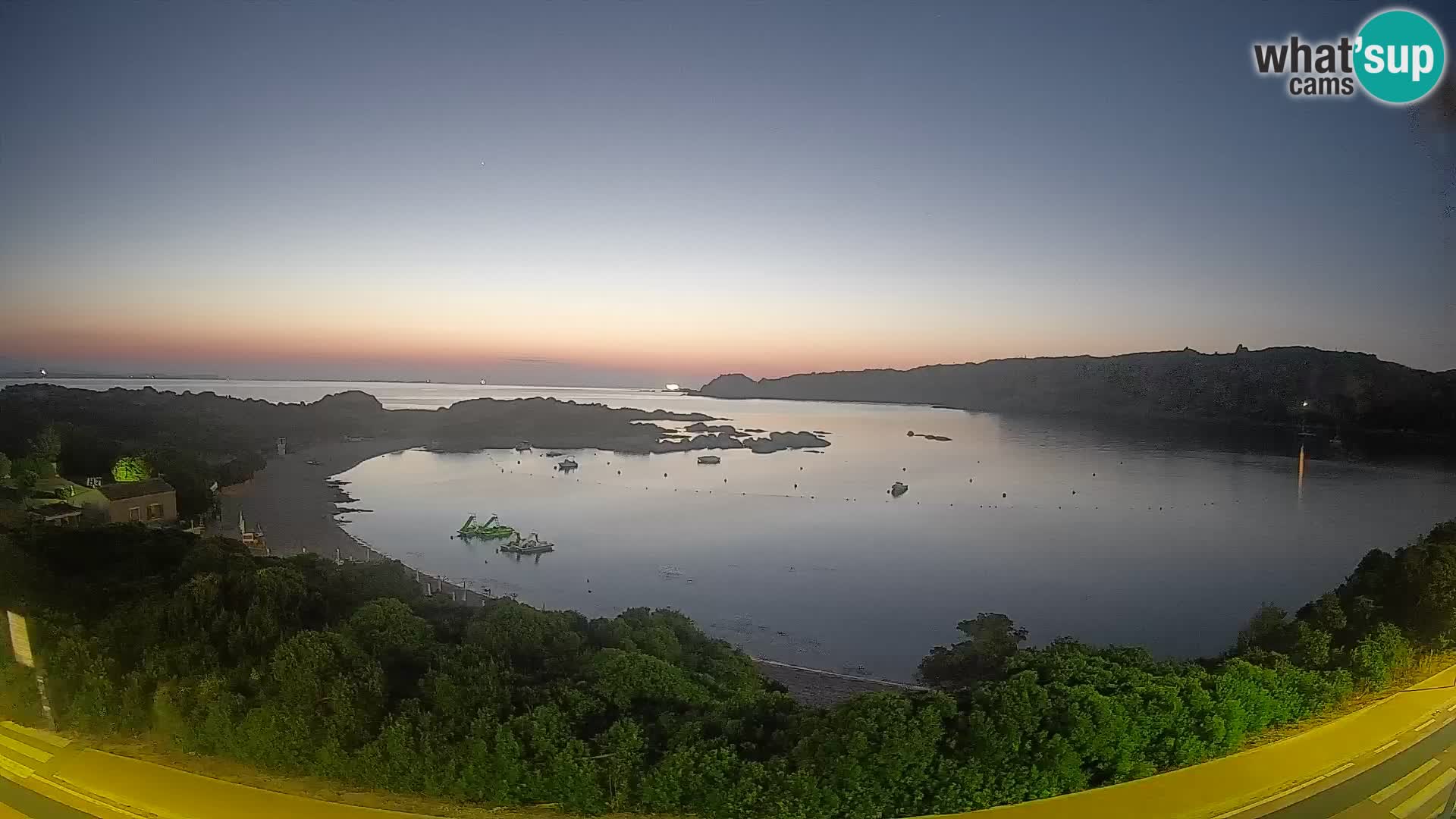 Webcam Rena di Levante – Live View from Capo Testa