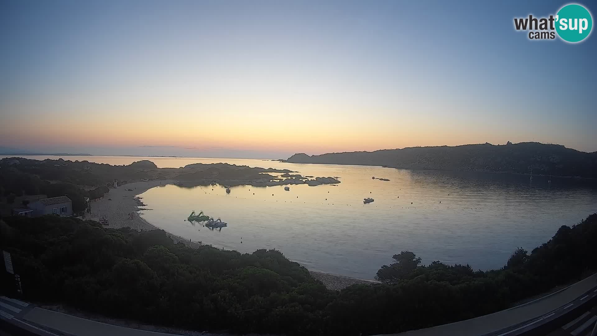 Webcam Rena di Levante – Live View from Capo Testa