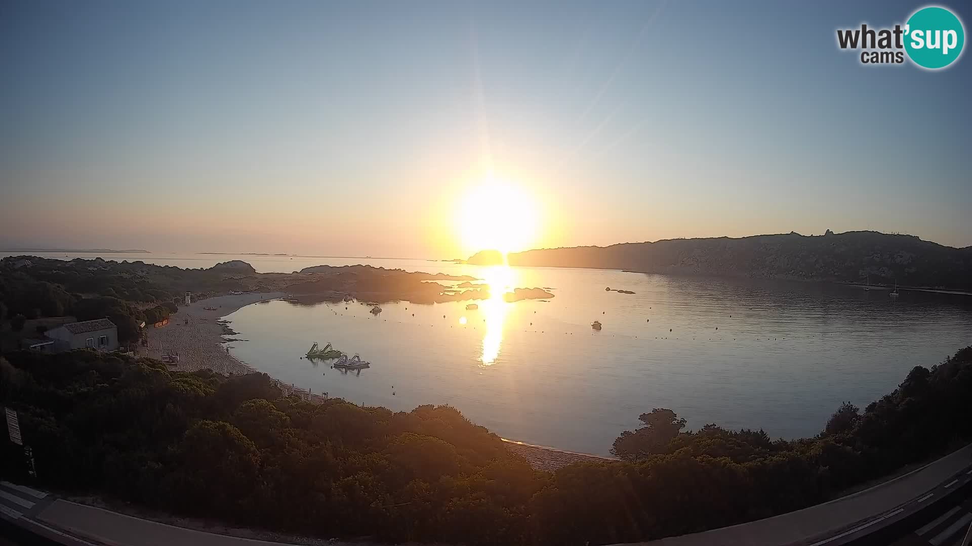 Webcam Rena di Levante – Vue en direct depuis Capo Testa