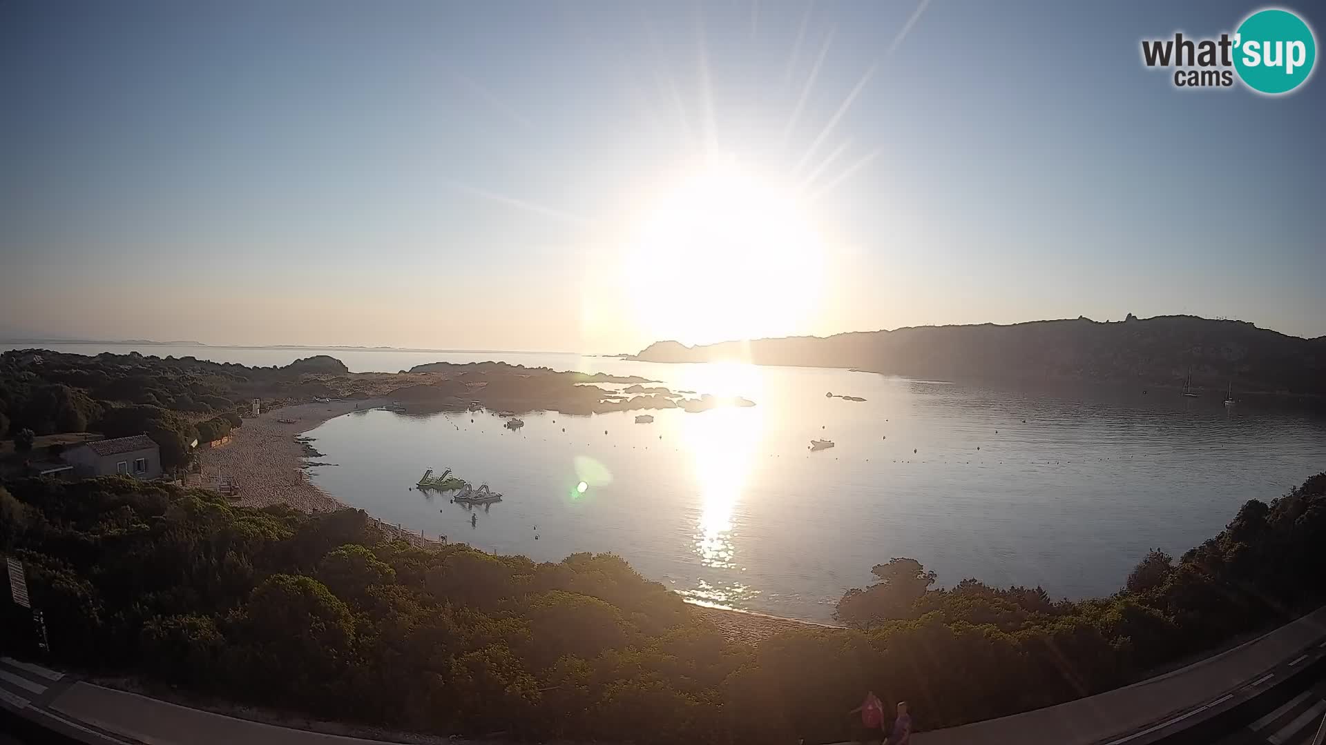 Spletna kamera Rena di Levante – Pogled v živo na Capo Testa