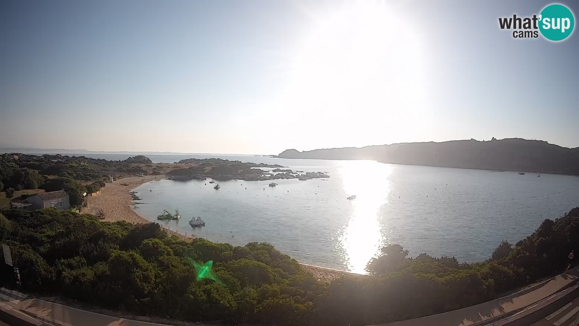 Spletna kamera Rena di Levante – Pogled v živo na Capo Testa
