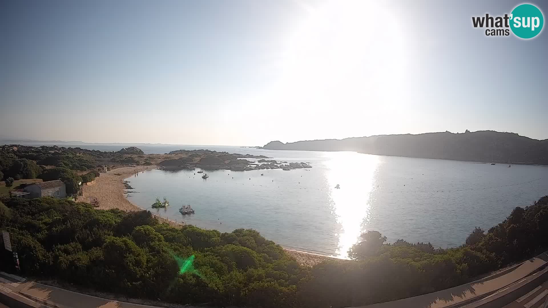 Webcam Rena di Levante – Vista live da Capo Testa