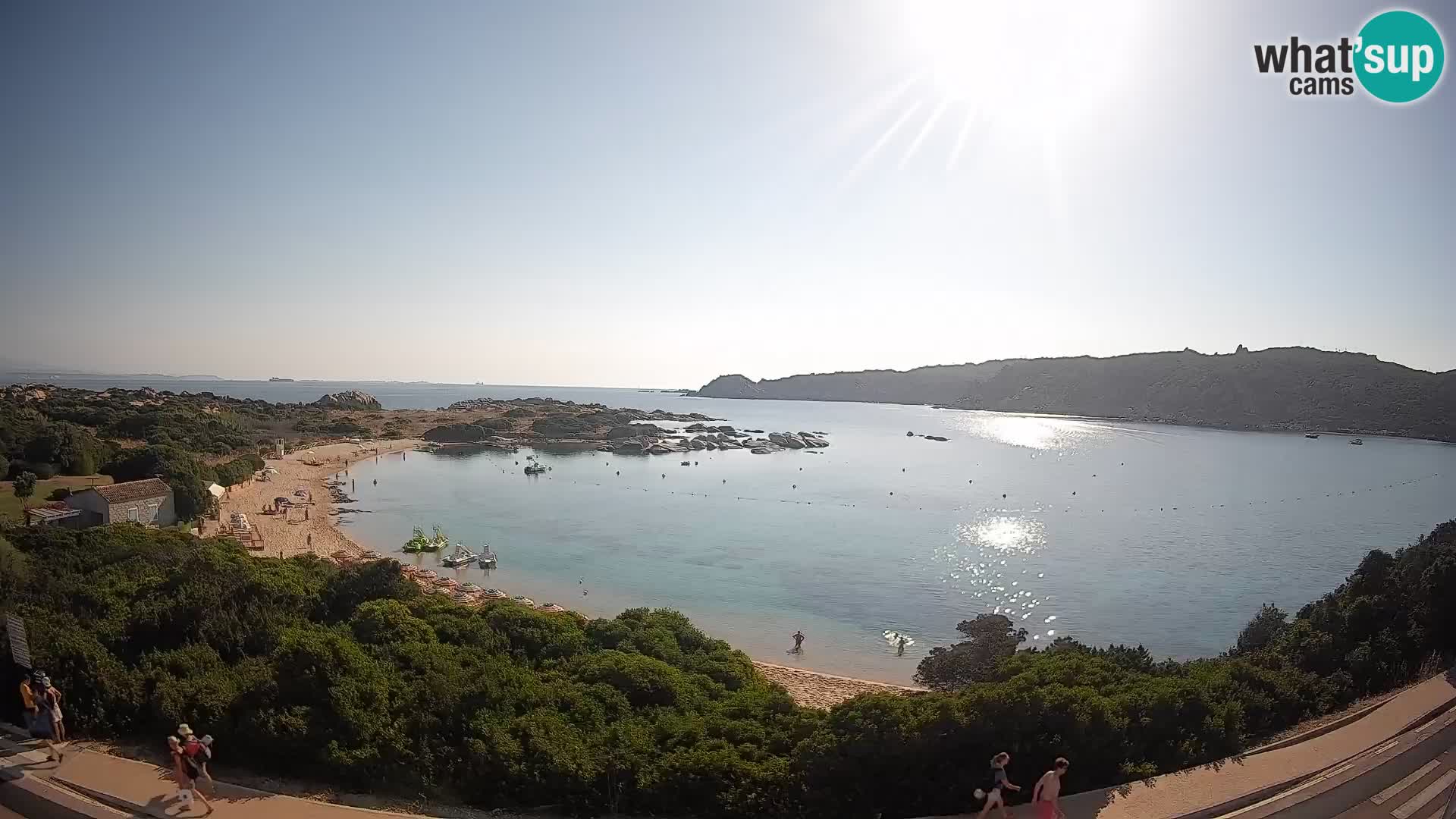 Spletna kamera Rena di Levante – Pogled v živo na Capo Testa
