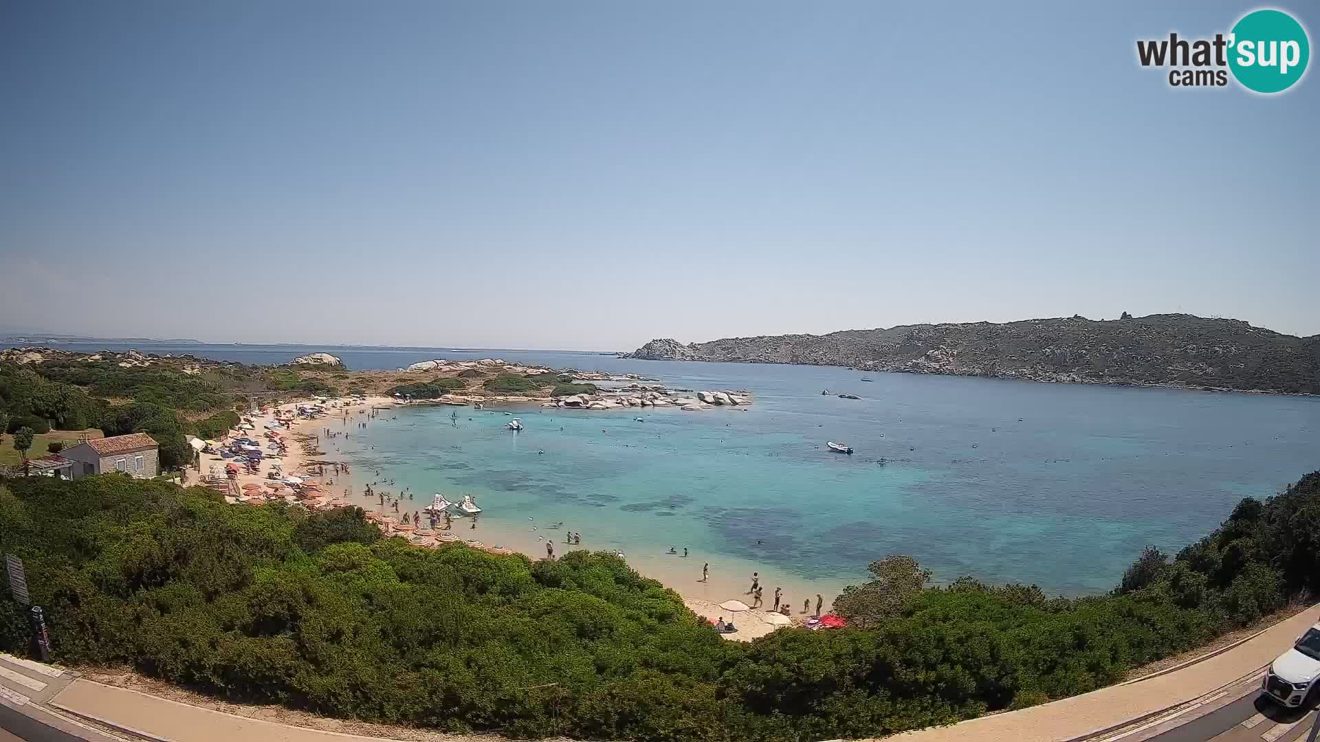 Spletna kamera Rena di Levante – Pogled v živo na Capo Testa