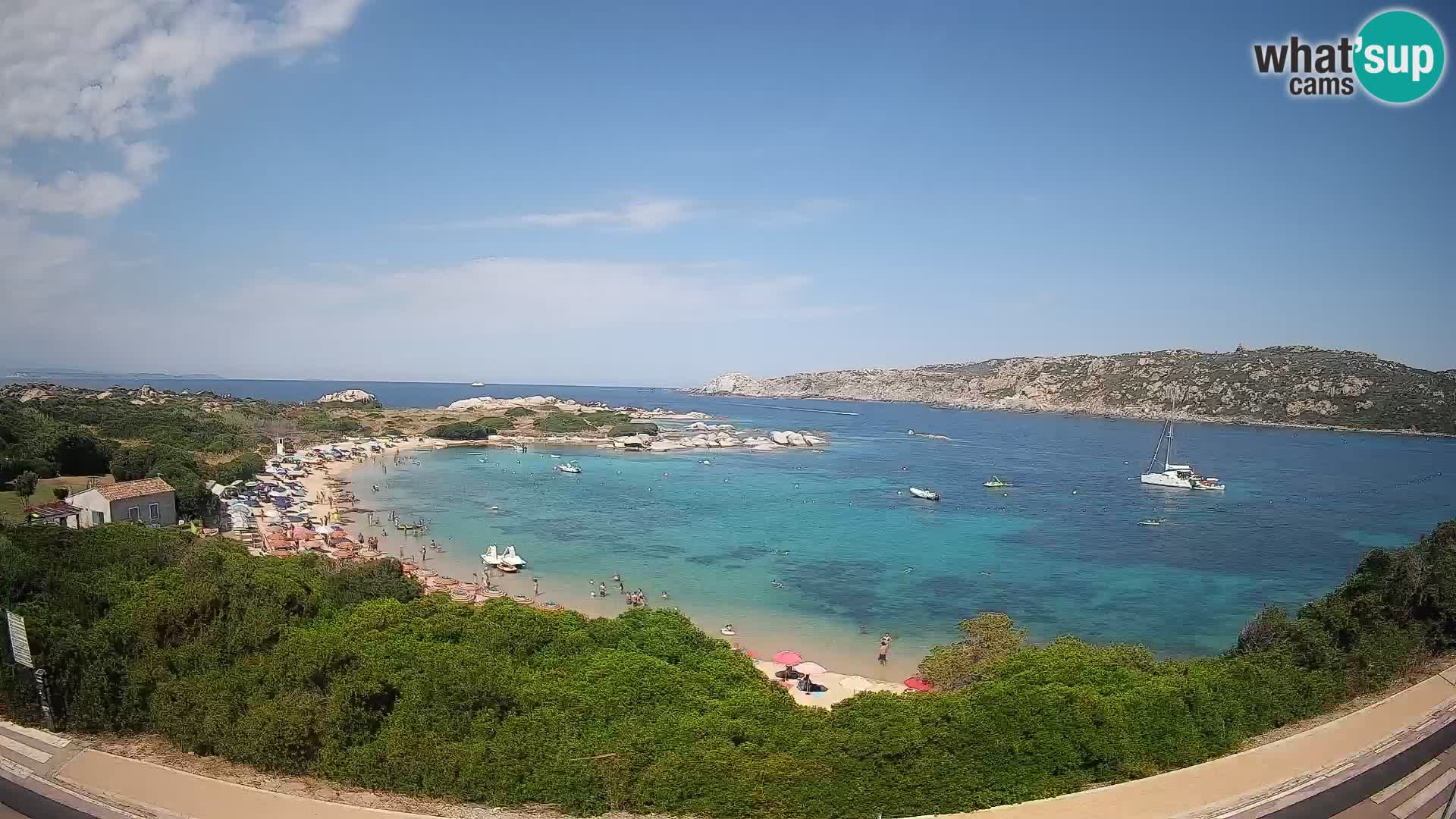 Webcam Rena di Levante – Vue en direct depuis Capo Testa