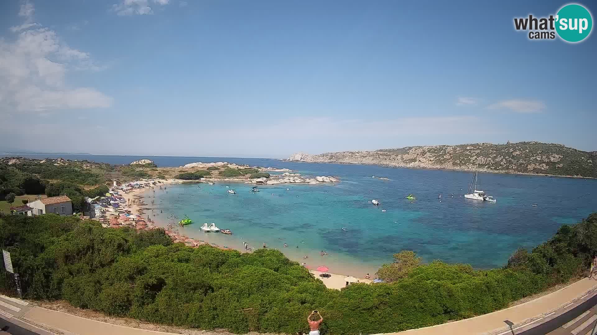 Webcam Rena di Levante – Vista live da Capo Testa