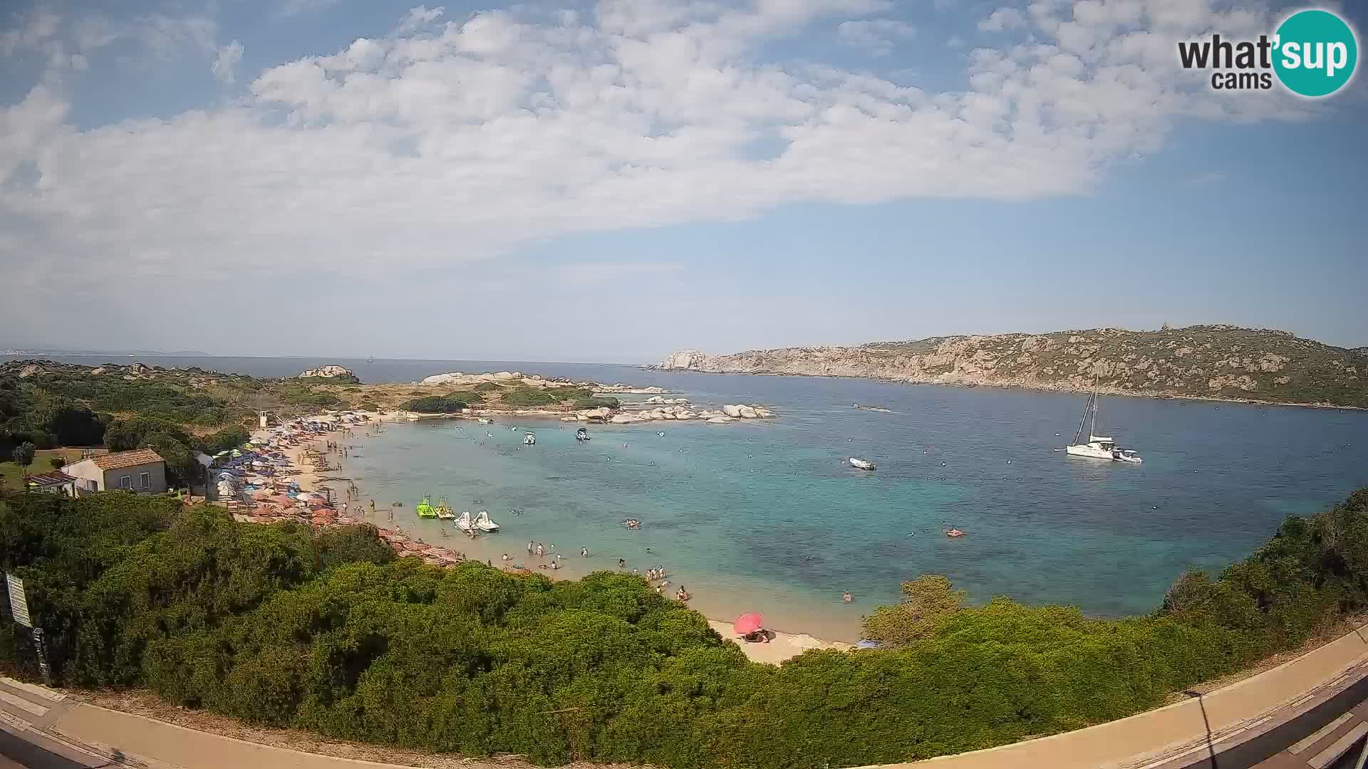 Webcam Rena di Levante – Vista en directo desde Capo Testa