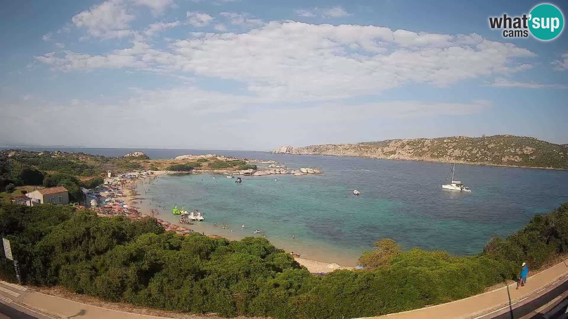 Spletna kamera Rena di Levante – Pogled v živo na Capo Testa