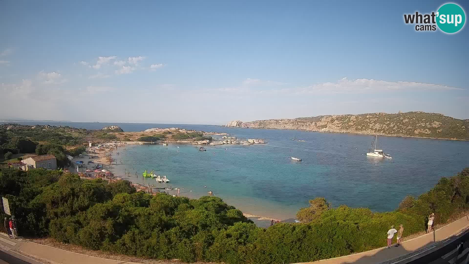 Webcam Rena di Levante – Vista en directo desde Capo Testa