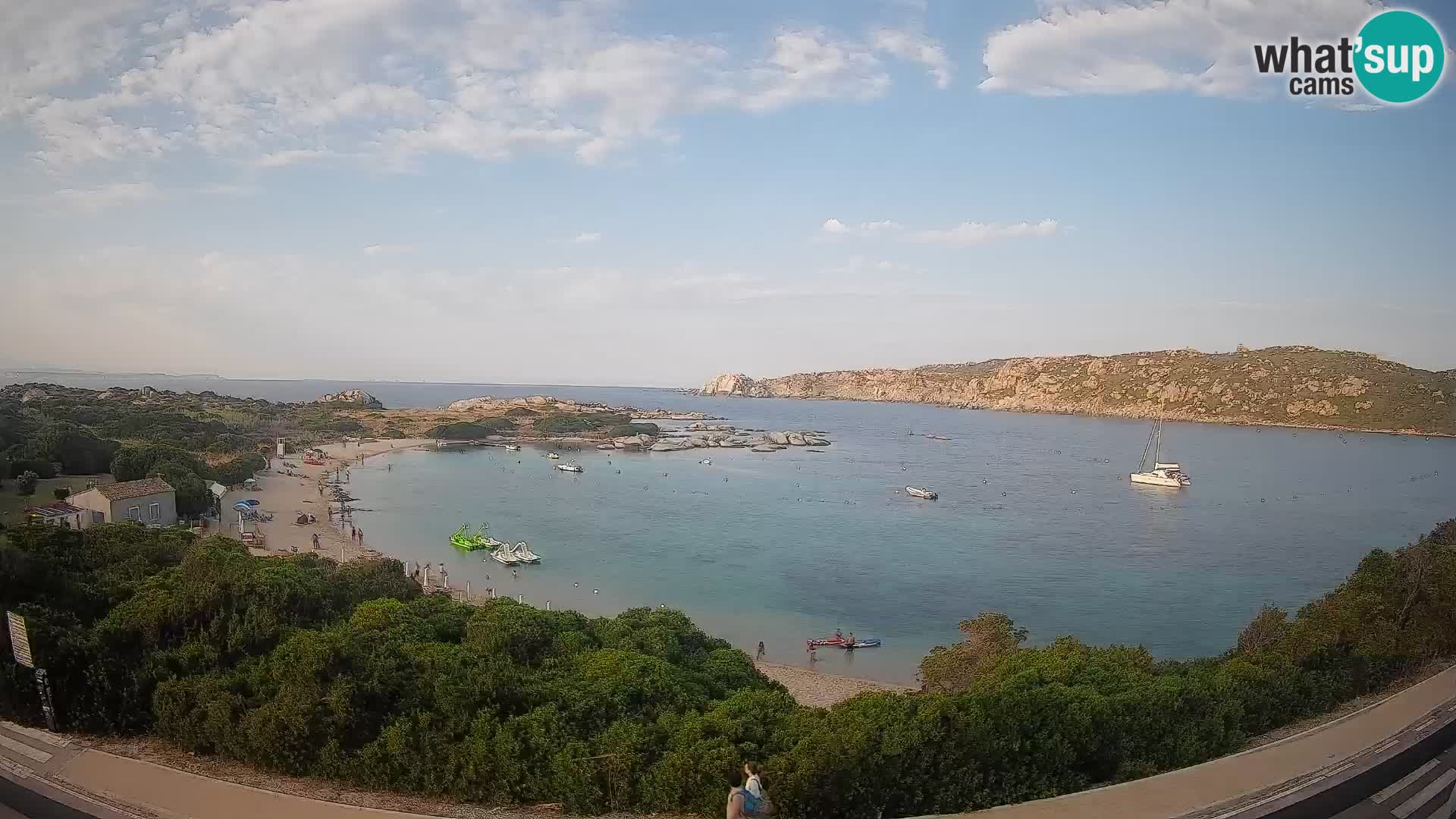 Webcam Rena di Levante – Live View from Capo Testa