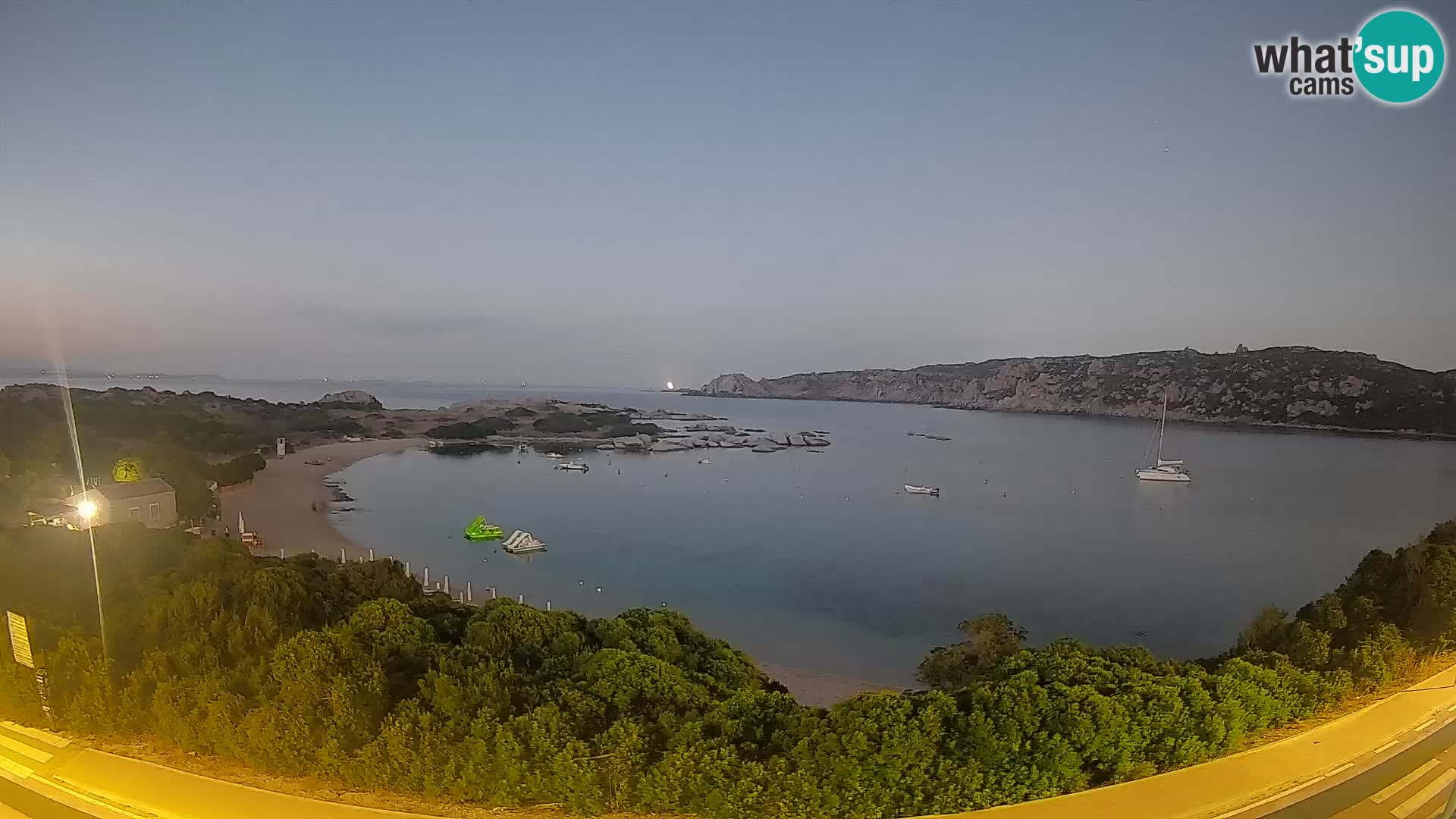 Webcam Rena di Levante – Live View from Capo Testa