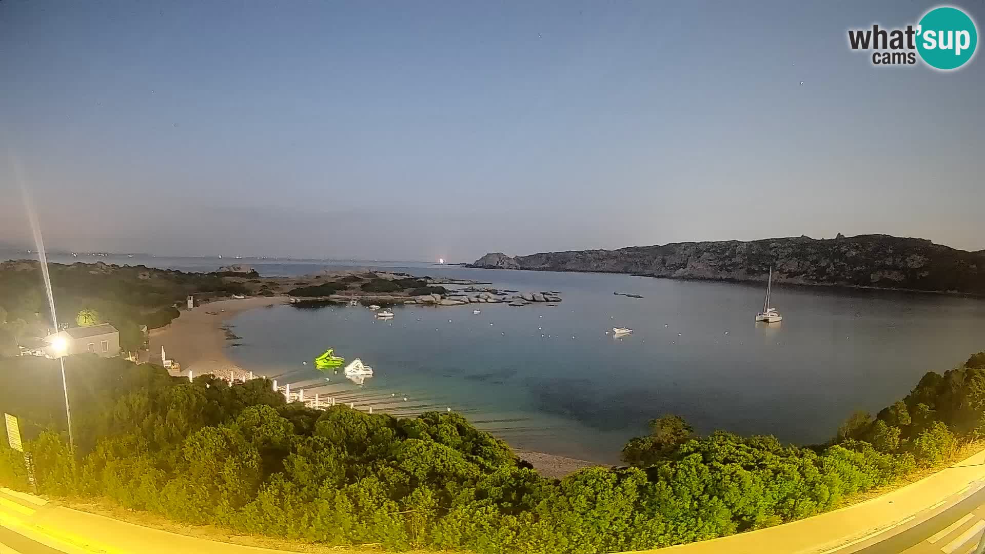 Webcam Rena di Levante – Vista en directo desde Capo Testa