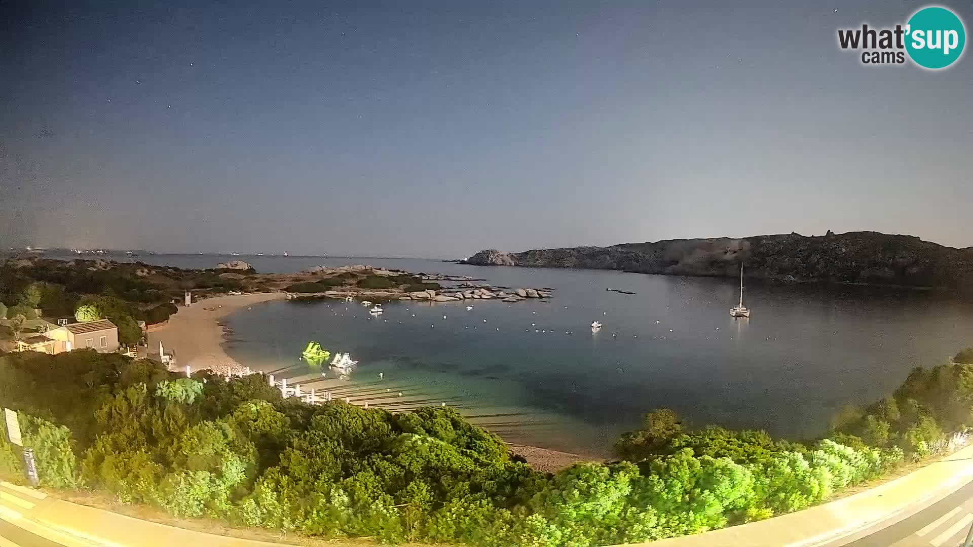 Webcam Rena di Levante – Live View from Capo Testa