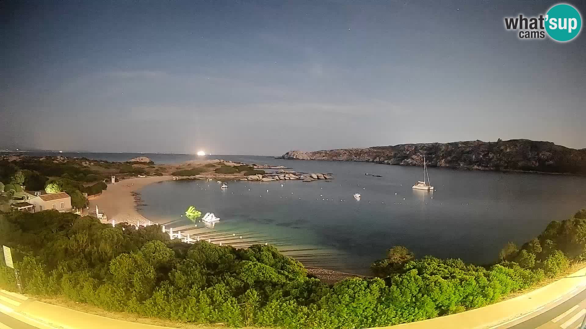 Webcam Rena di Levante – Live View from Capo Testa