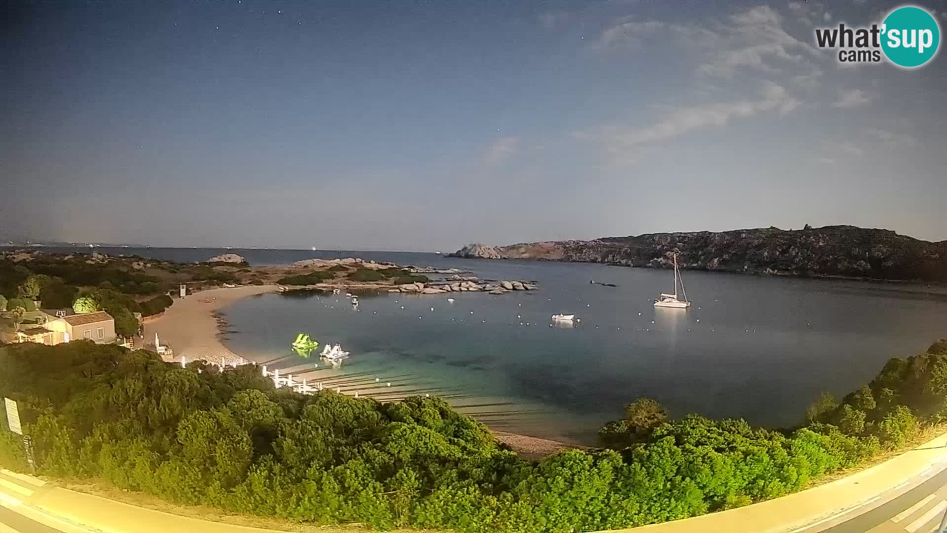 Webcam Rena di Levante – Live View from Capo Testa