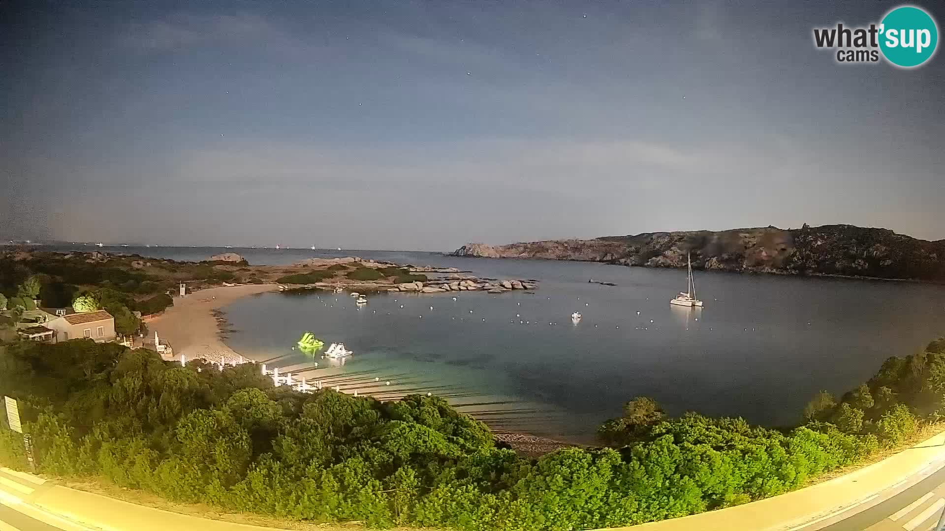 Webcam Rena di Levante – Live View from Capo Testa
