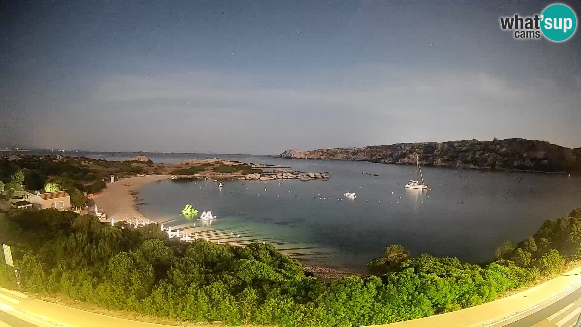Webcam Rena di Levante – Live View from Capo Testa