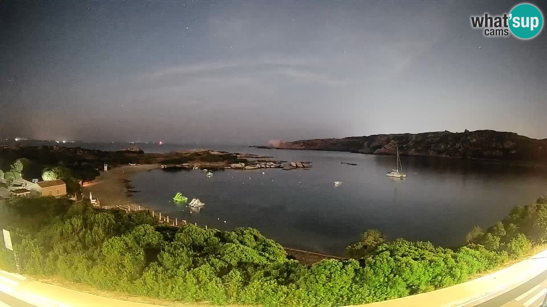 Webcam Rena di Levante – Live View from Capo Testa