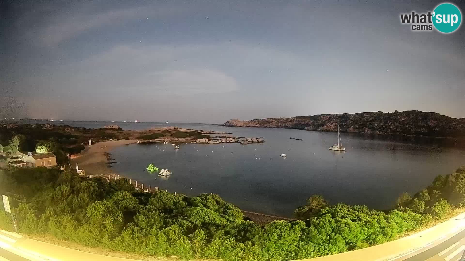 Webcam Rena di Levante – Vue en direct depuis Capo Testa