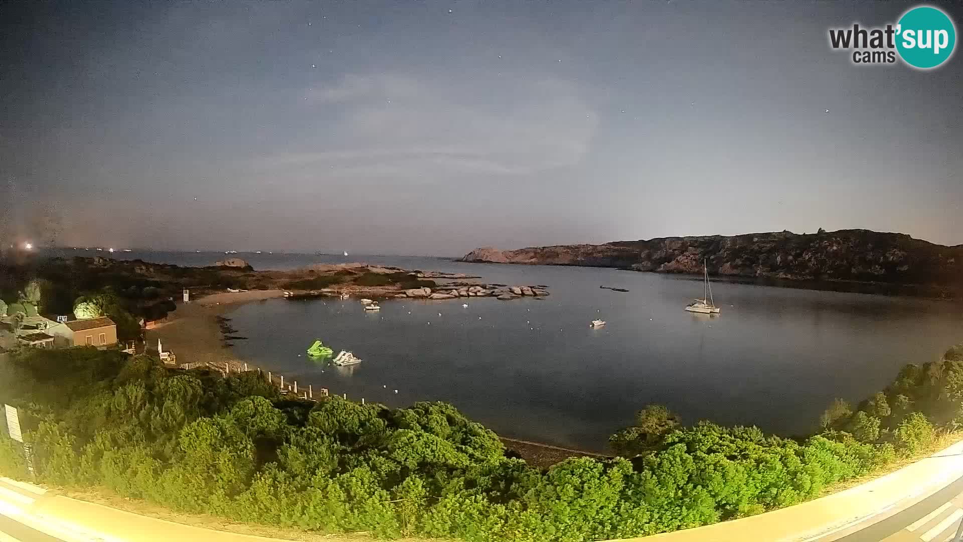 Webcam Rena di Levante – Vue en direct depuis Capo Testa