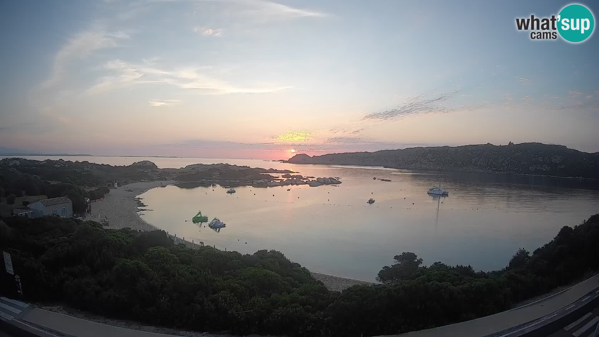Webcam Rena di Levante – Live View from Capo Testa