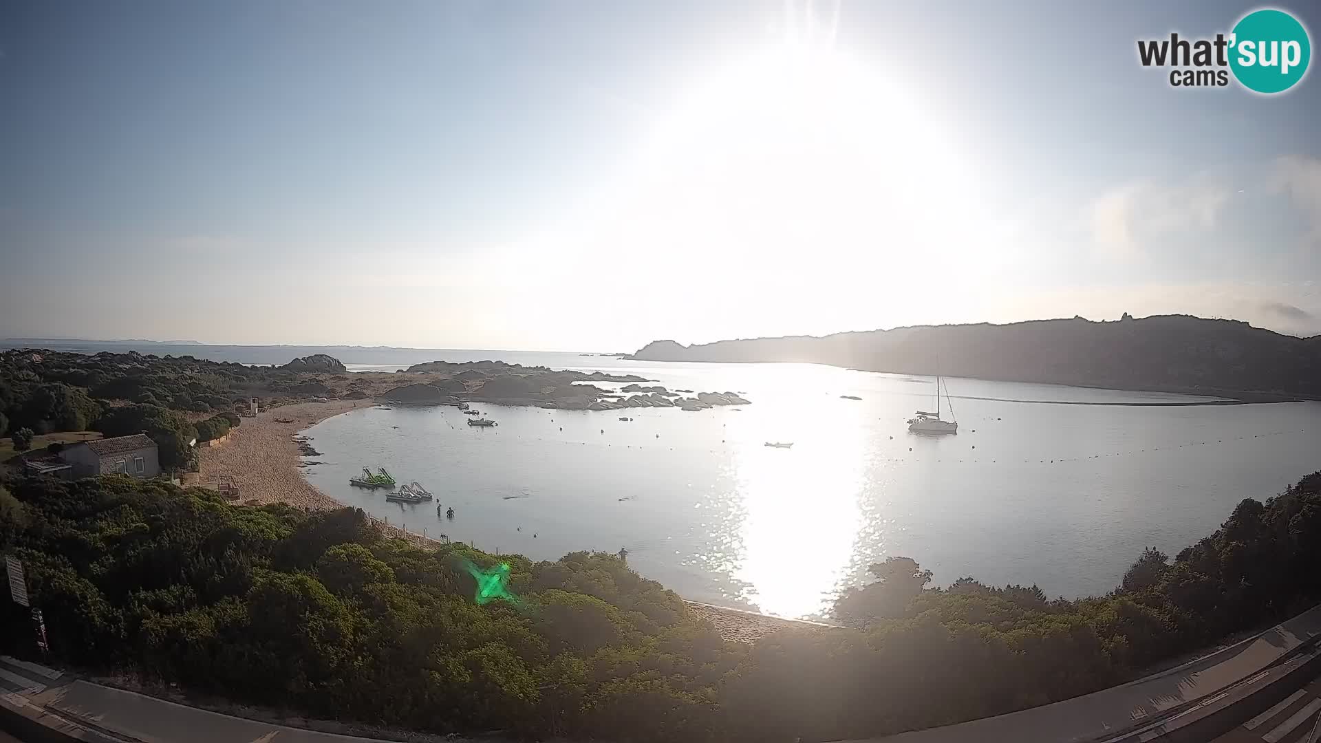 Webcam Rena di Levante – Live View from Capo Testa