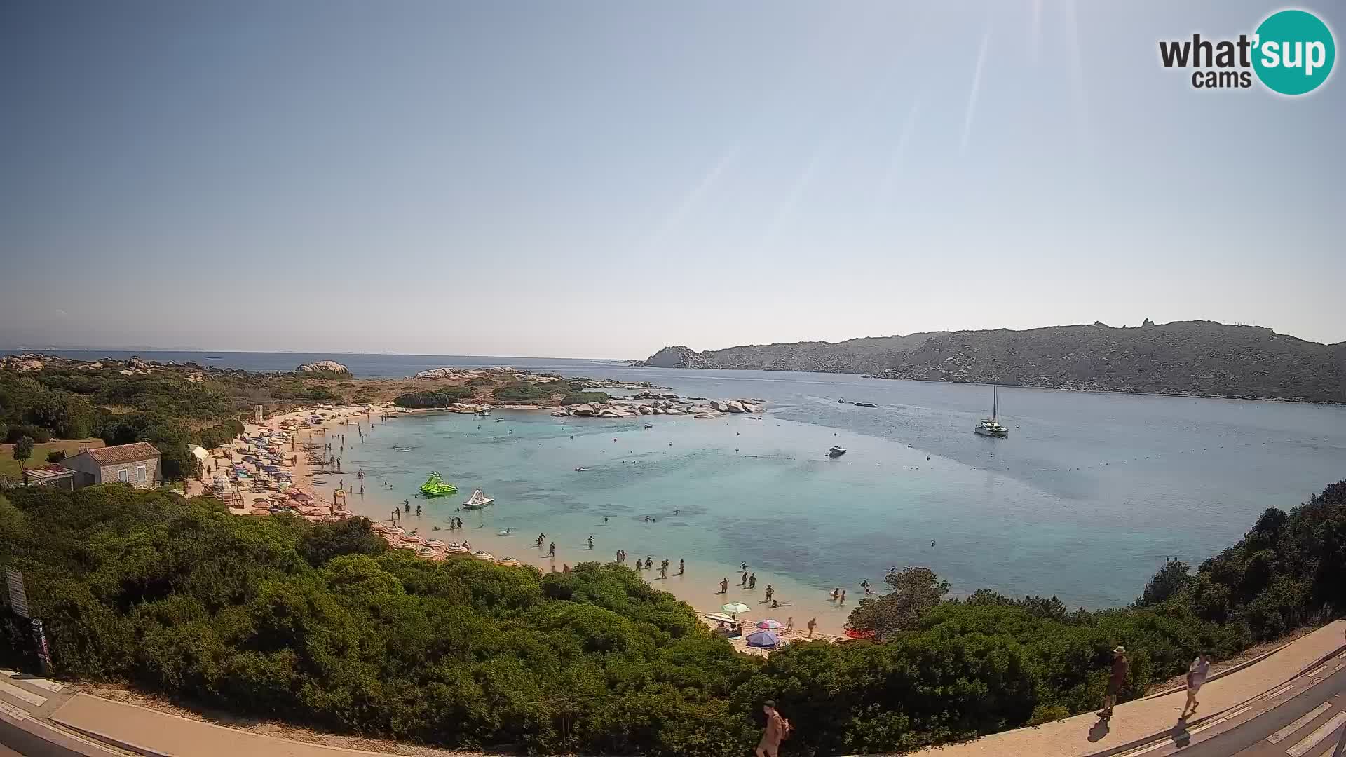 Webcam Rena di Levante – Vue en direct depuis Capo Testa