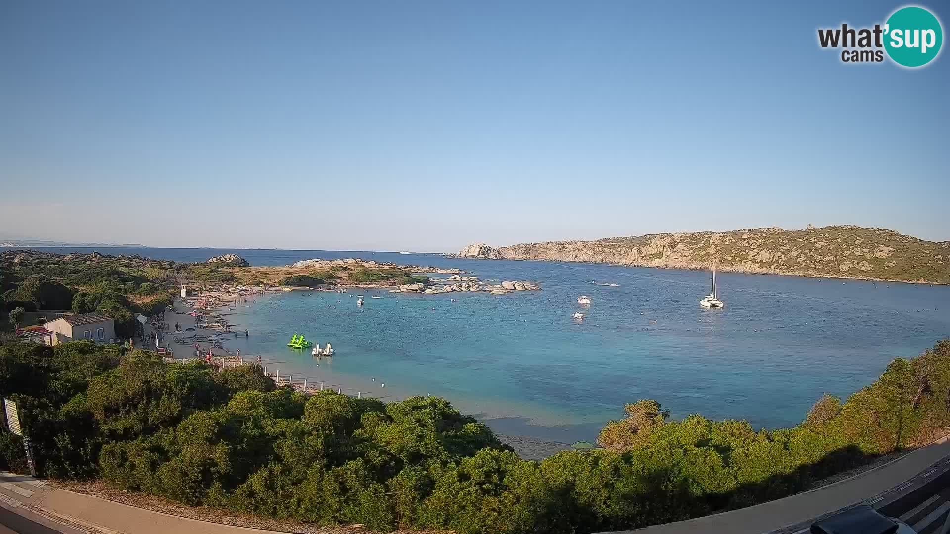 Webcam Rena di Levante – Vista live da Capo Testa