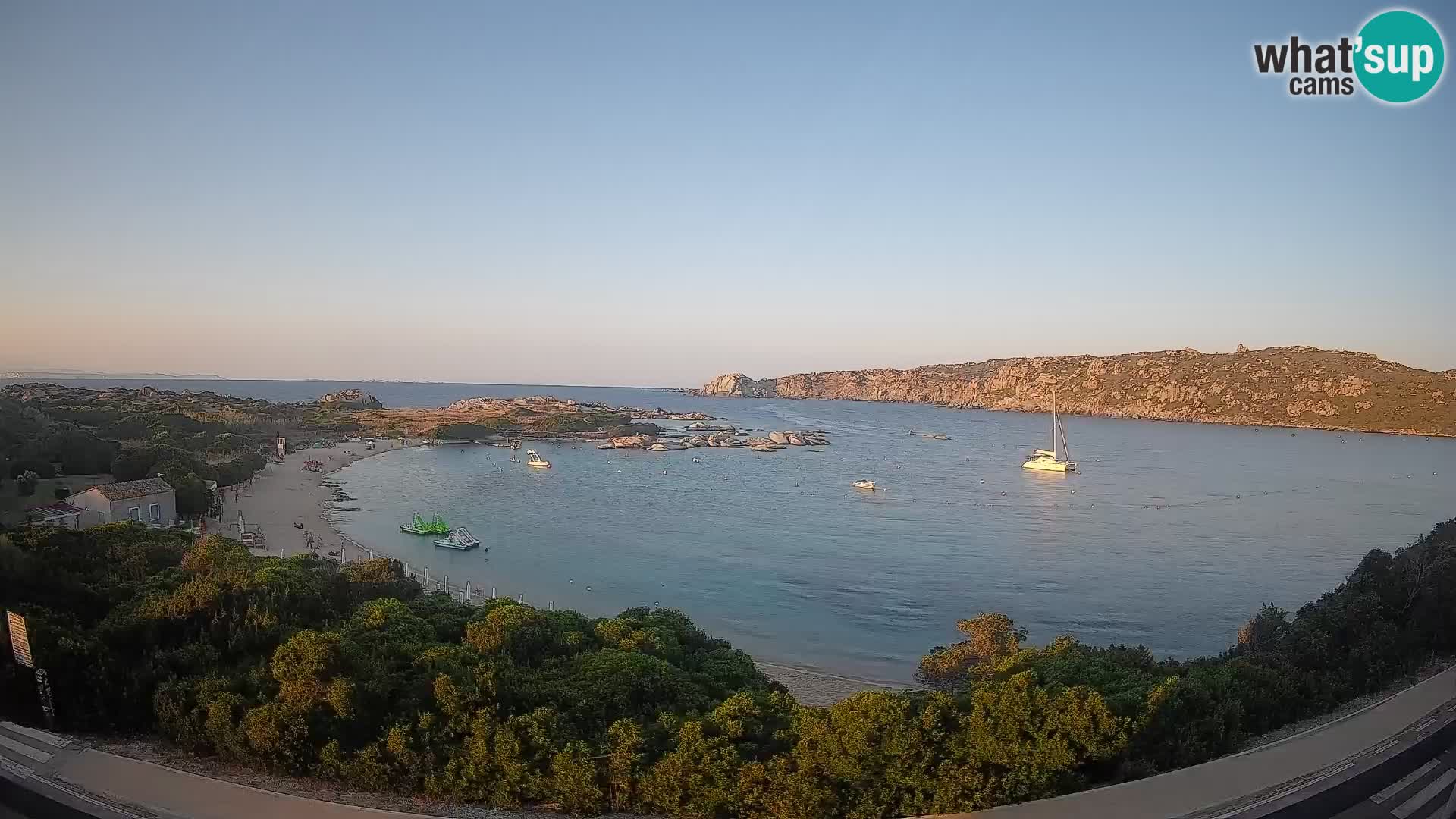 Spletna kamera Rena di Levante – Pogled v živo na Capo Testa