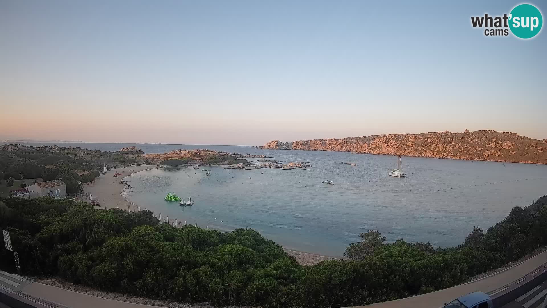 Webcam Rena di Levante – Live View from Capo Testa
