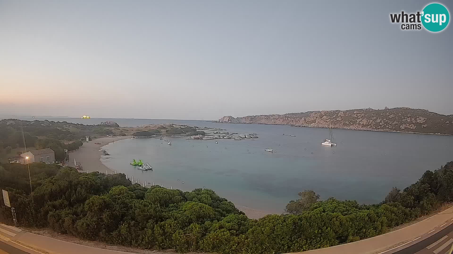Webcam Rena di Levante – Live View from Capo Testa