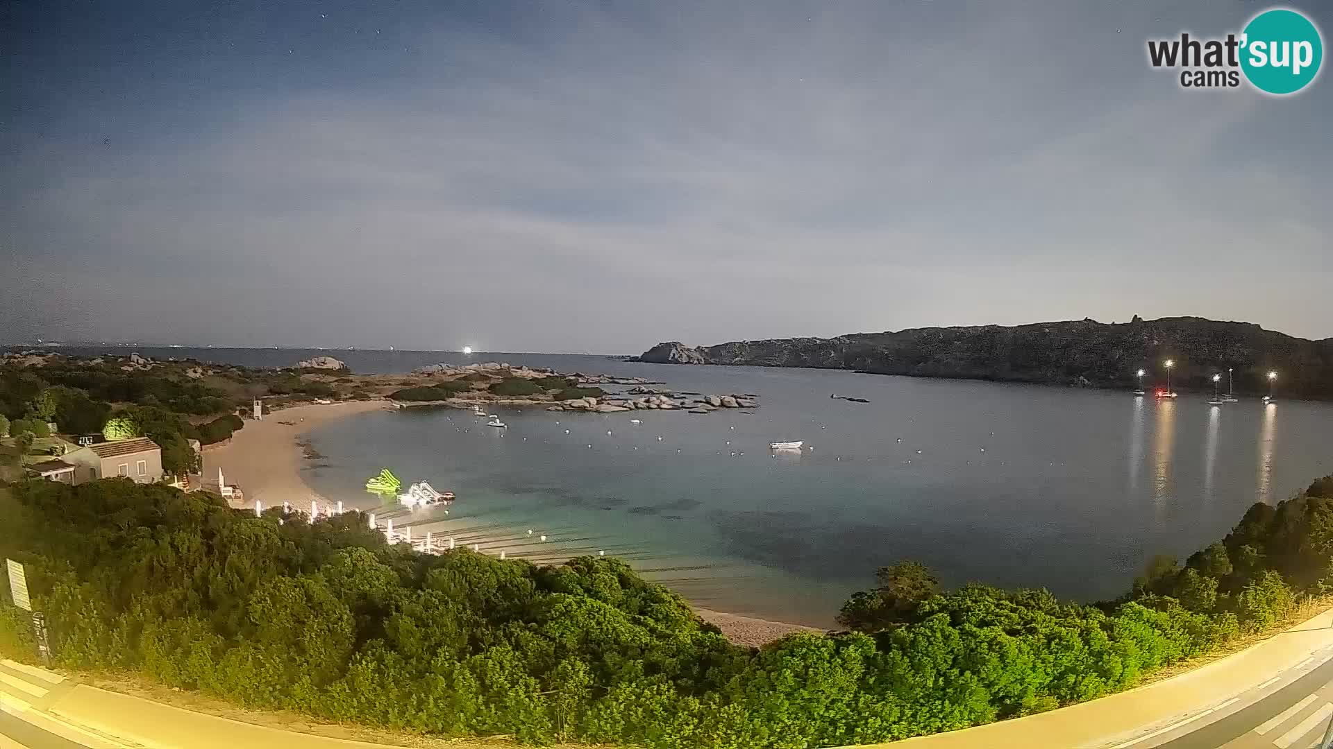 Webcam Rena di Levante – Live View from Capo Testa