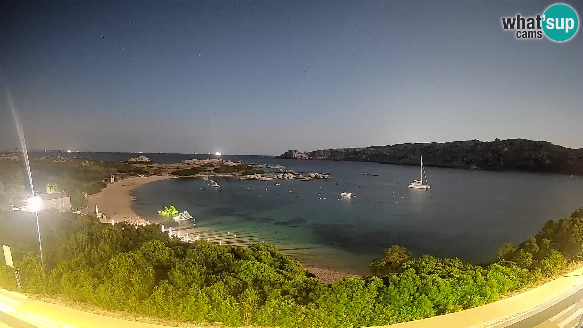 Webcam Rena di Levante – Live View from Capo Testa