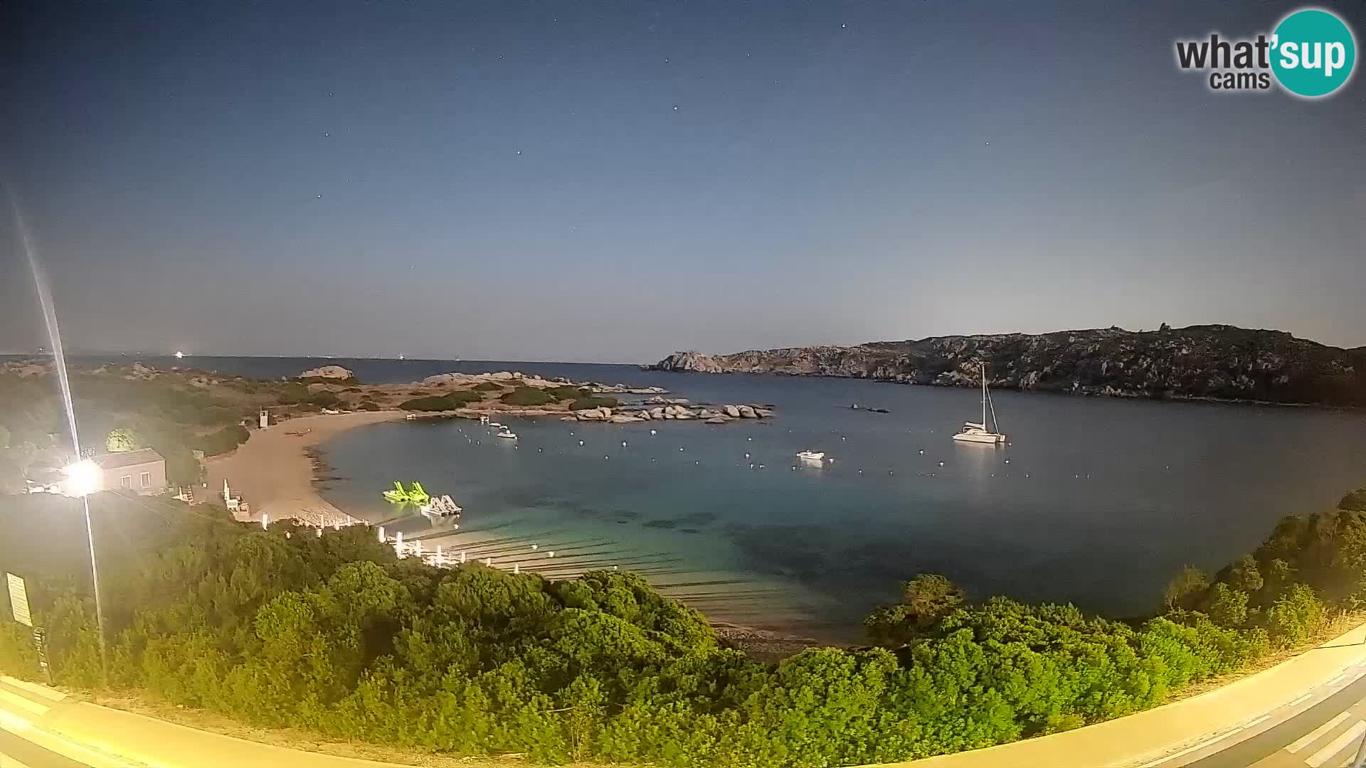 Webcam Rena di Levante – Vista en directo desde Capo Testa