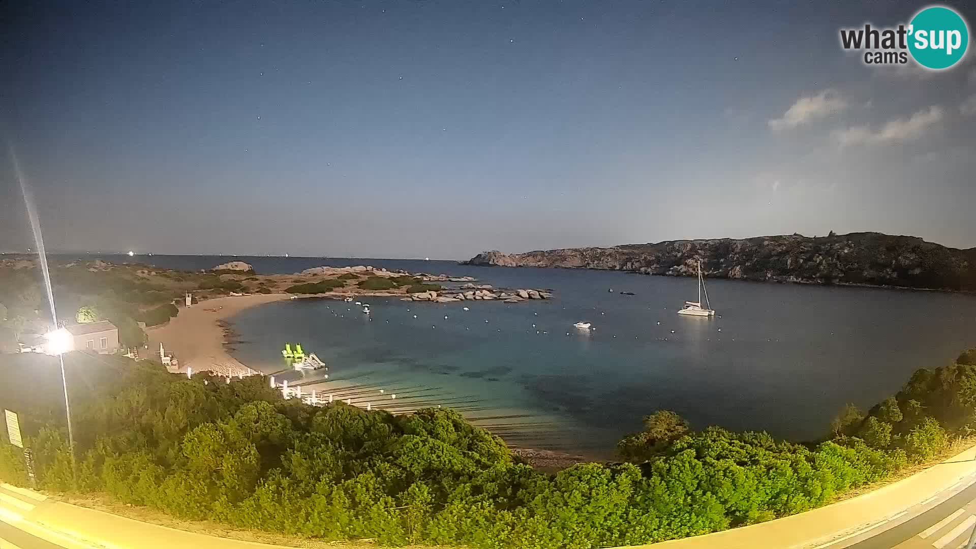 Webcam Rena di Levante – Live View from Capo Testa