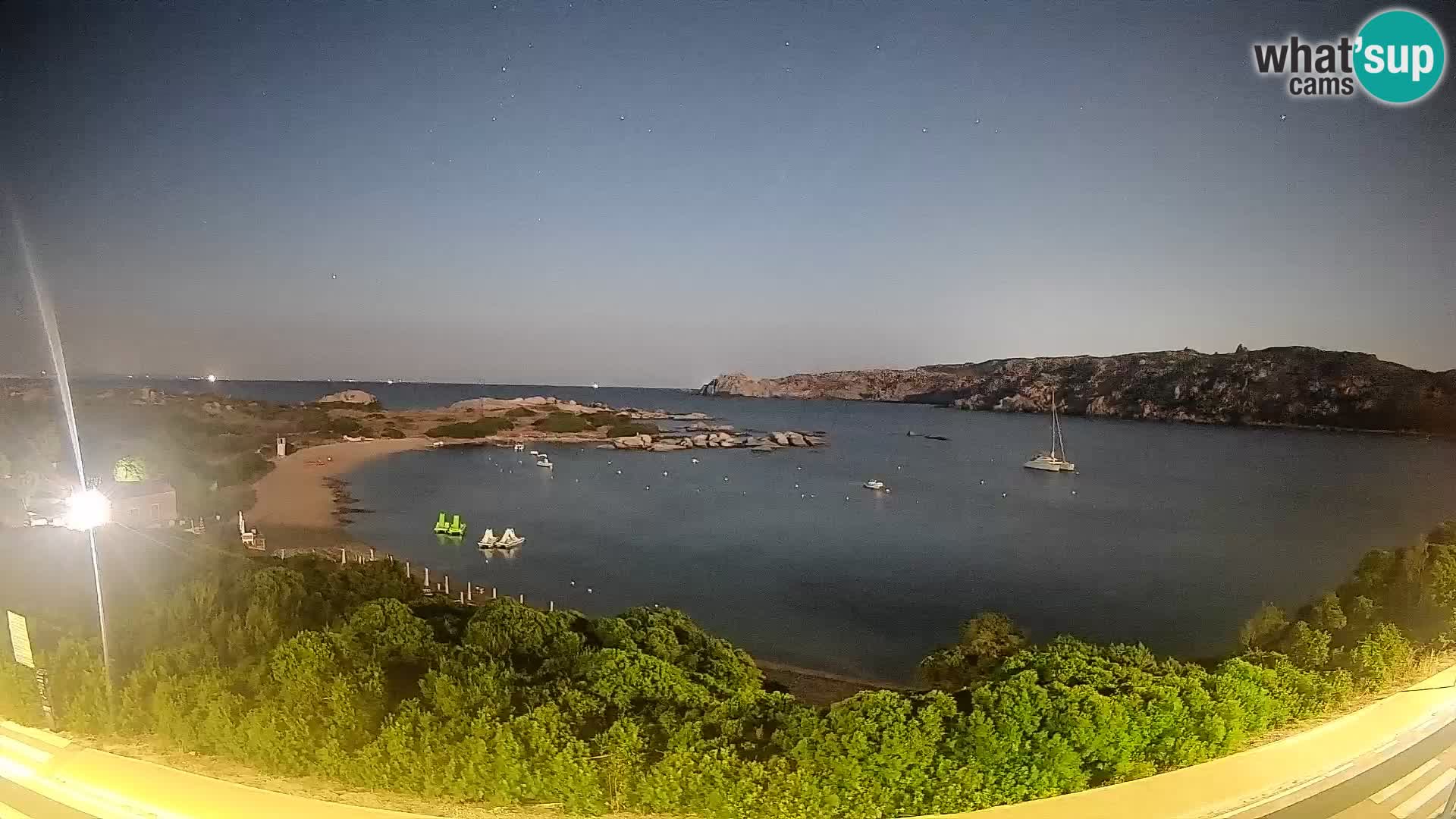 Webcam Rena di Levante – Live View from Capo Testa