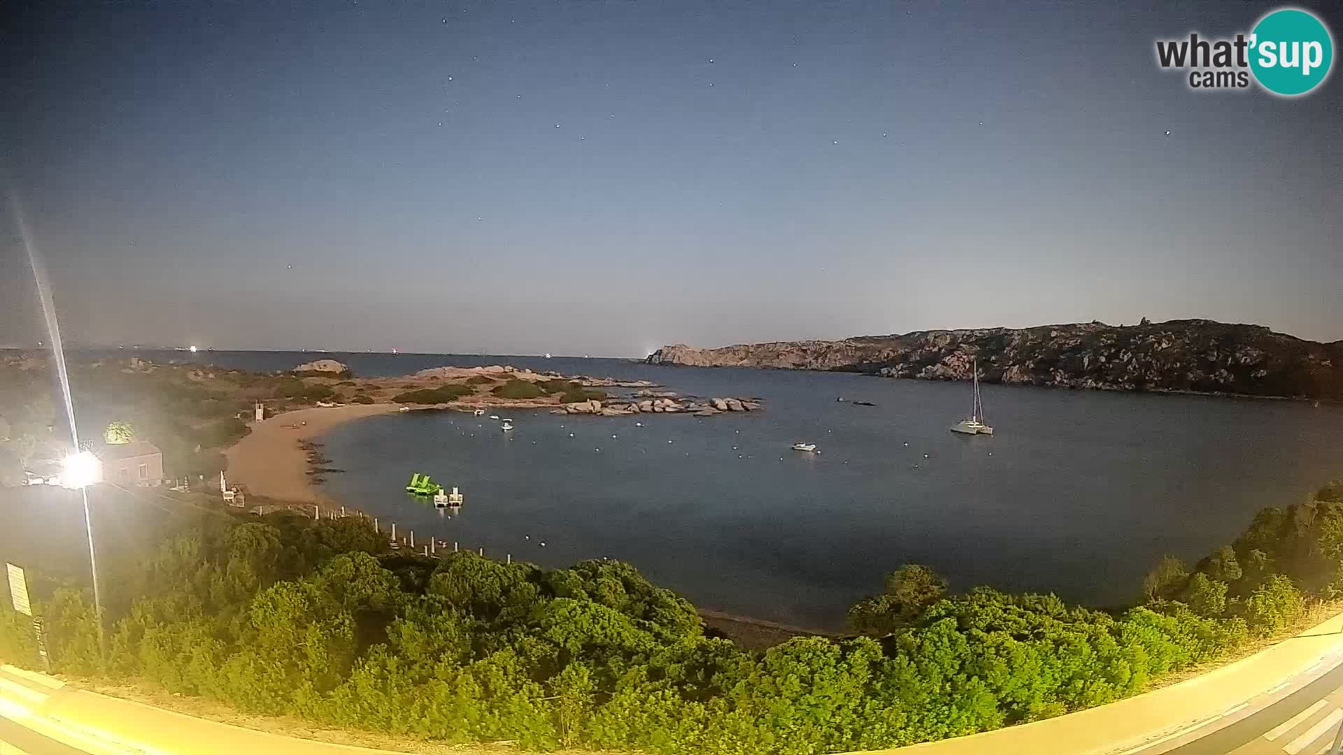 Webcam Rena di Levante – Live View from Capo Testa