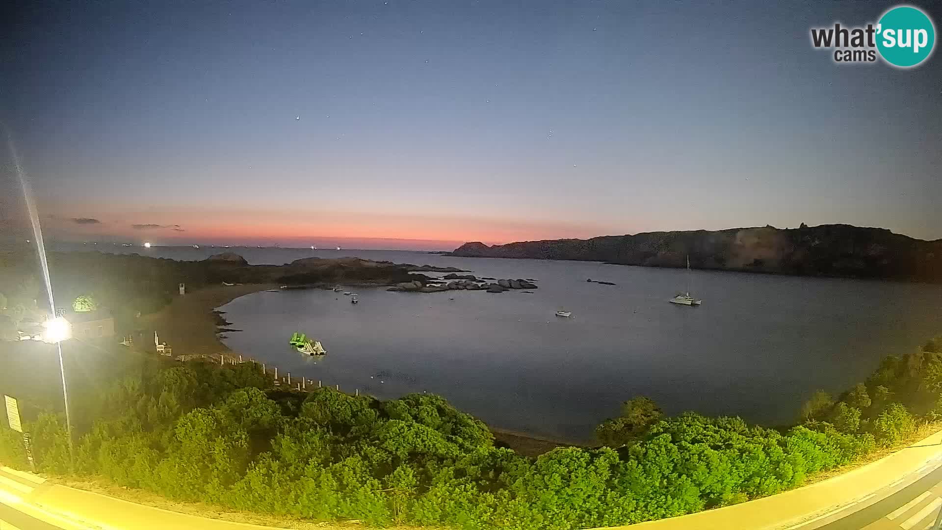 Webcam Rena di Levante – Live View from Capo Testa