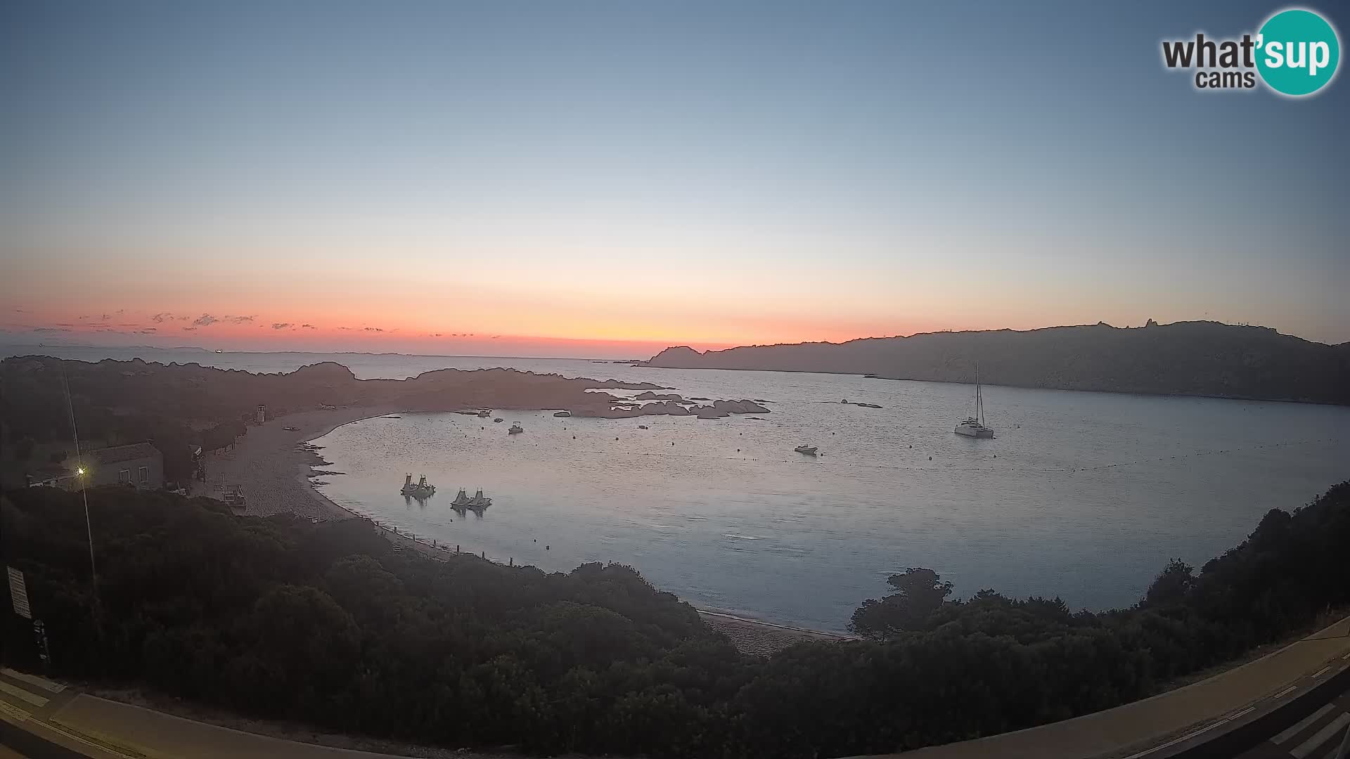 Webcam Rena di Levante – Live View from Capo Testa