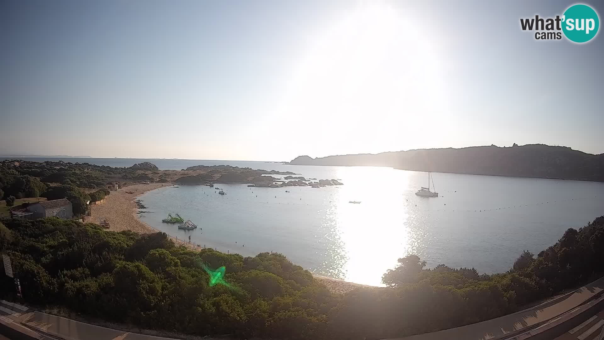 Webcam Rena di Levante – Live View from Capo Testa