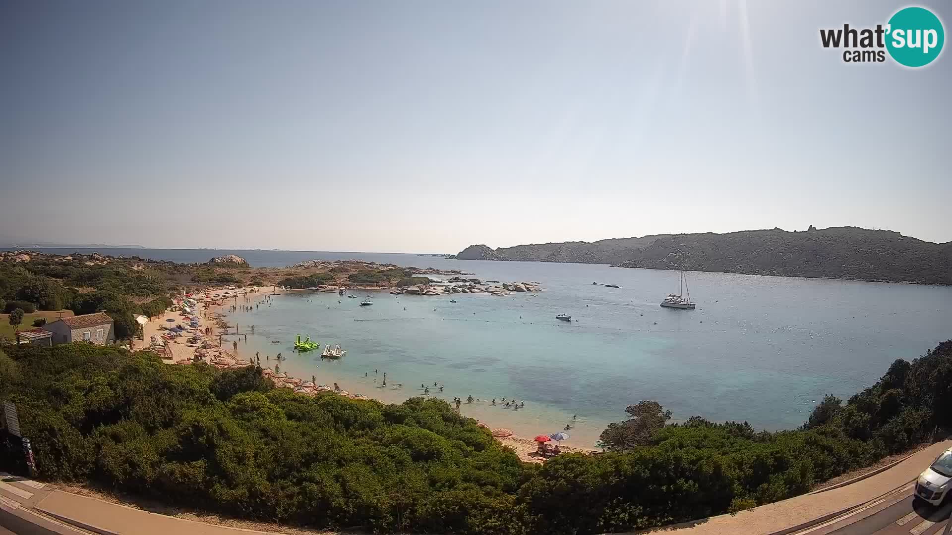 Webcam Rena di Levante – Vue en direct depuis Capo Testa