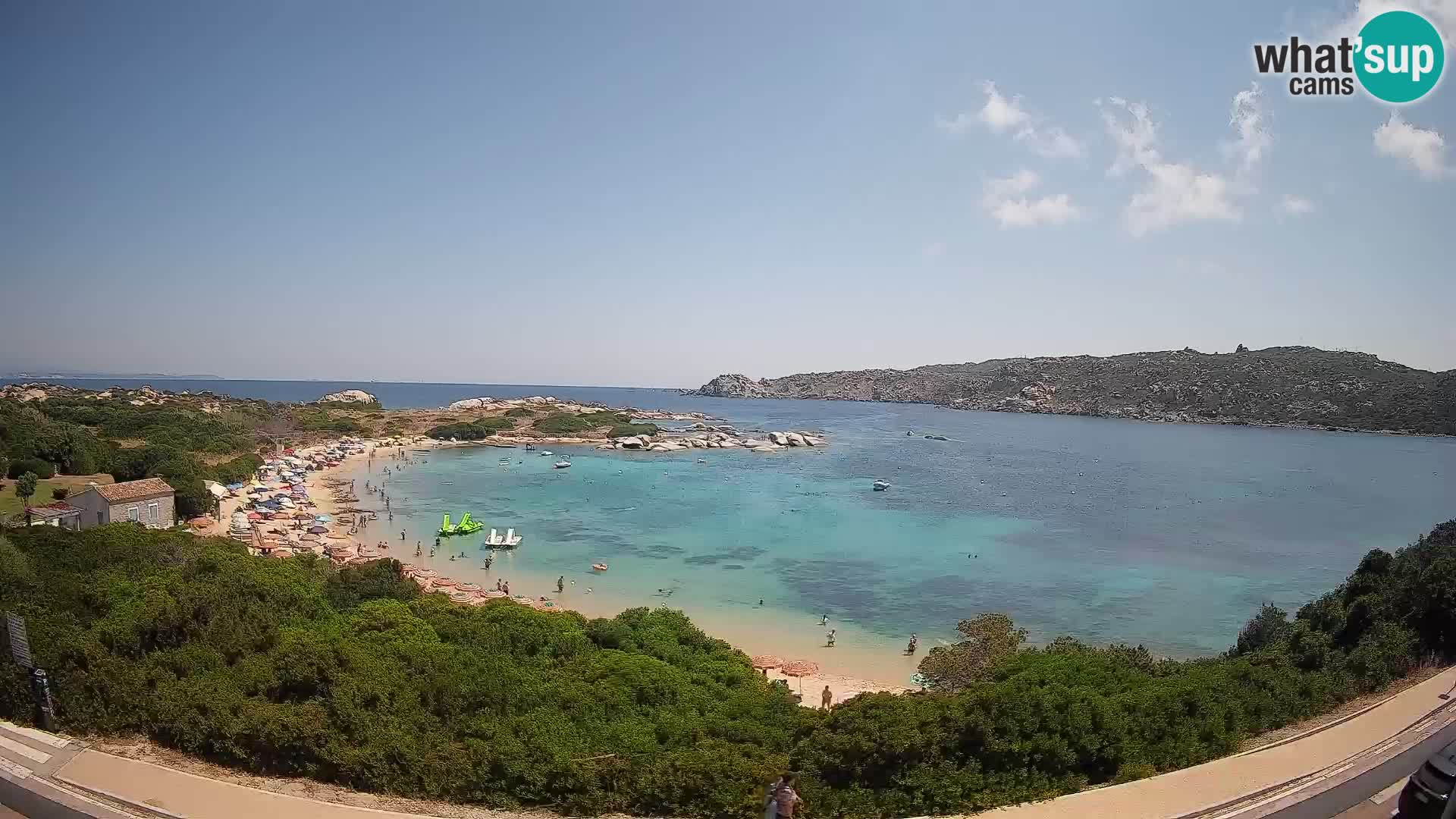 Webcam Rena di Levante – Vista live da Capo Testa