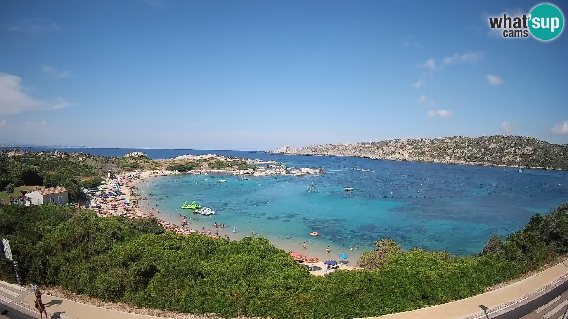 Webcam Rena di Levante – Live View from Capo Testa