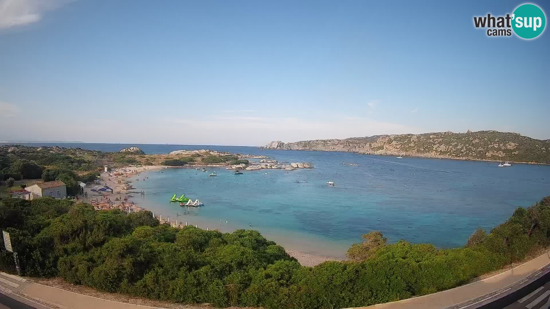 Webcam Rena di Levante – Live View from Capo Testa