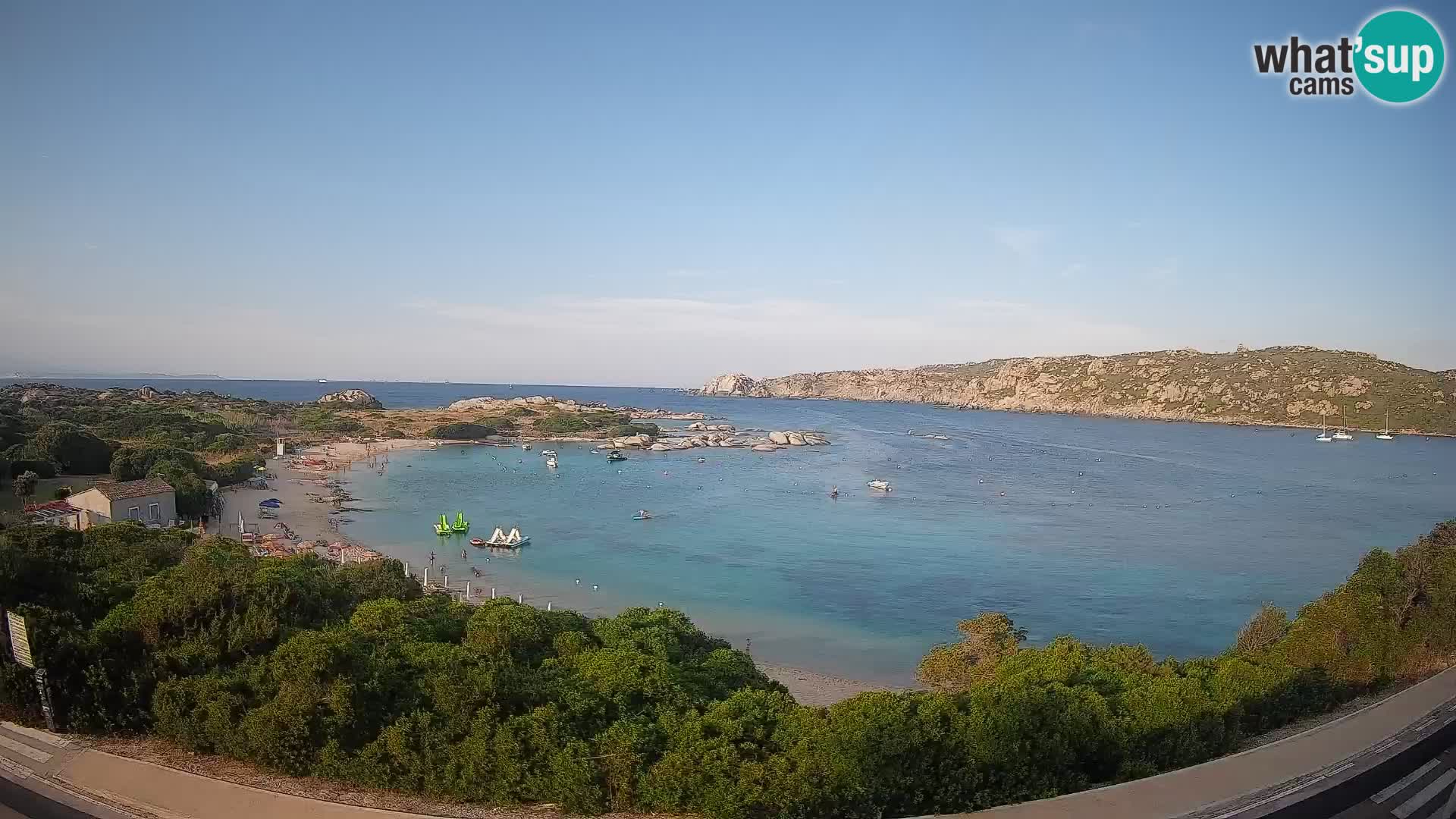 Webcam Rena di Levante – Live View from Capo Testa