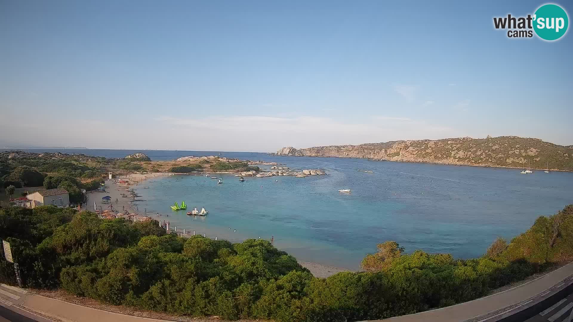 Spletna kamera Rena di Levante – Pogled v živo na Capo Testa