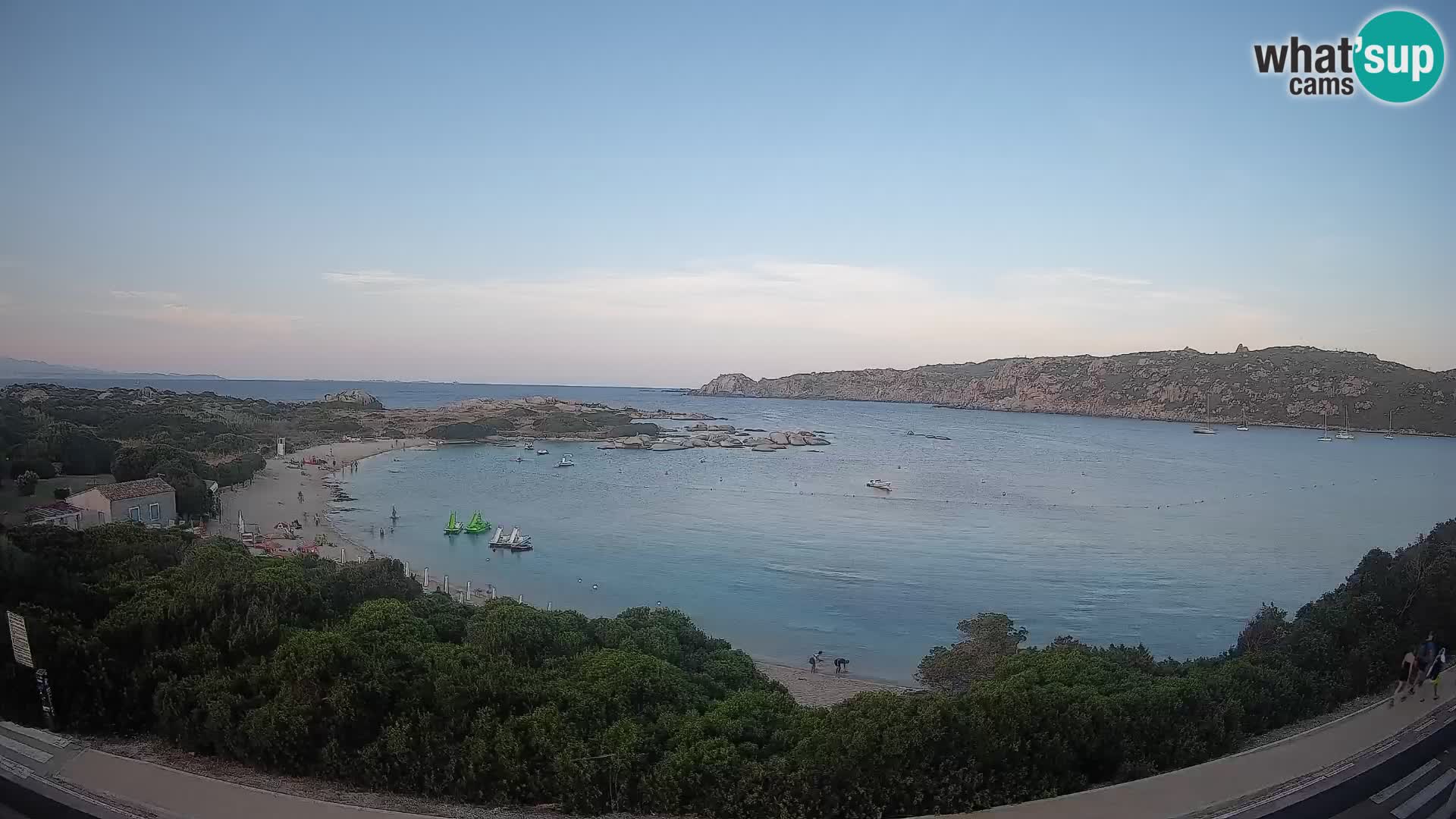 Webcam Rena di Levante – Live View from Capo Testa