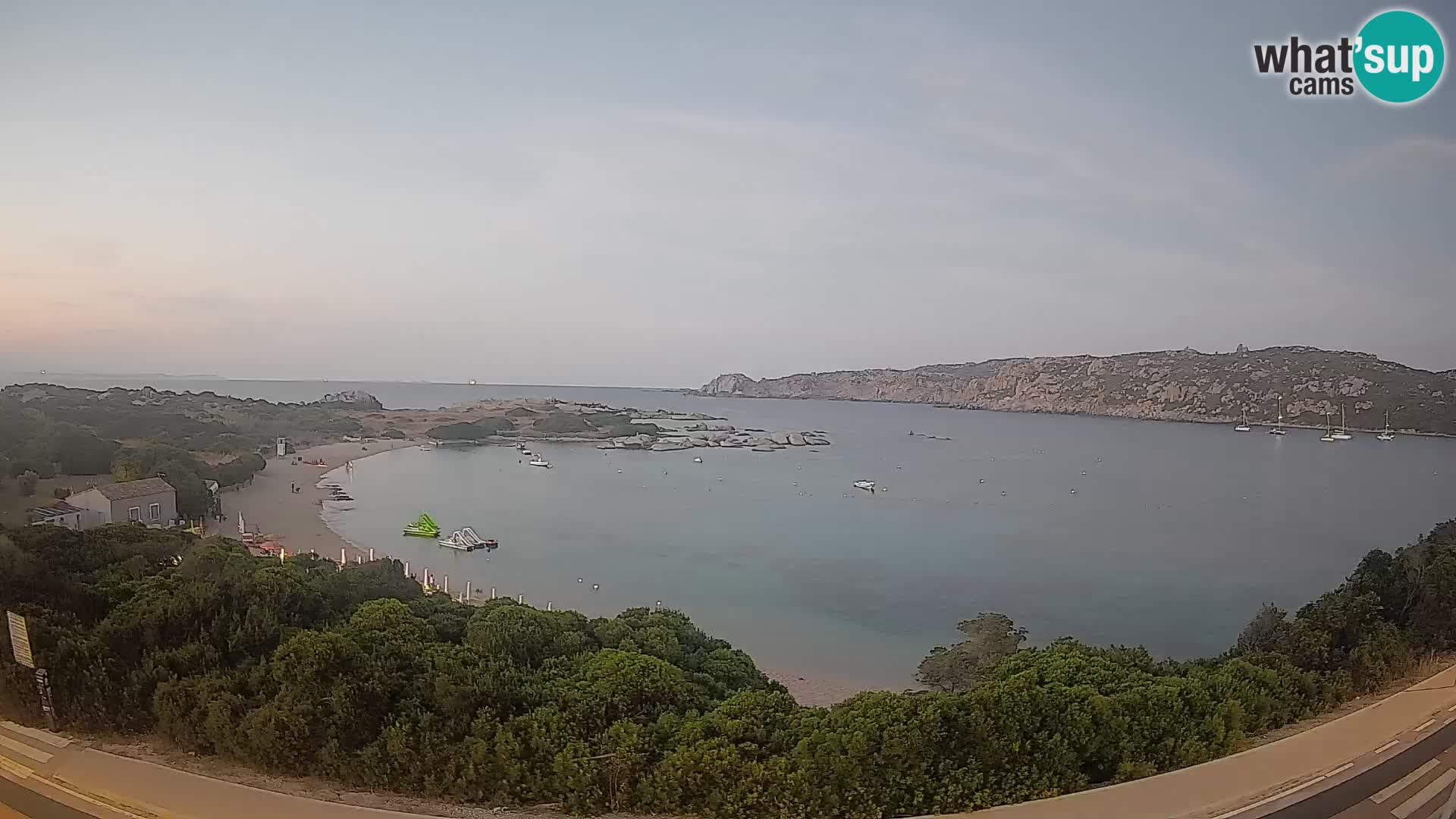 Webcam Rena di Levante – Vue en direct depuis Capo Testa