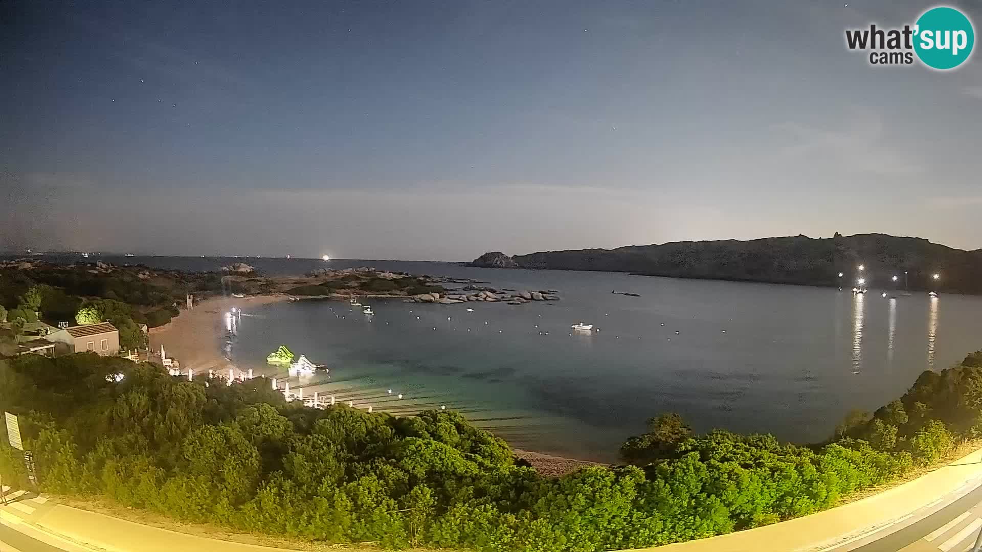 Webcam Rena di Levante – Live View from Capo Testa