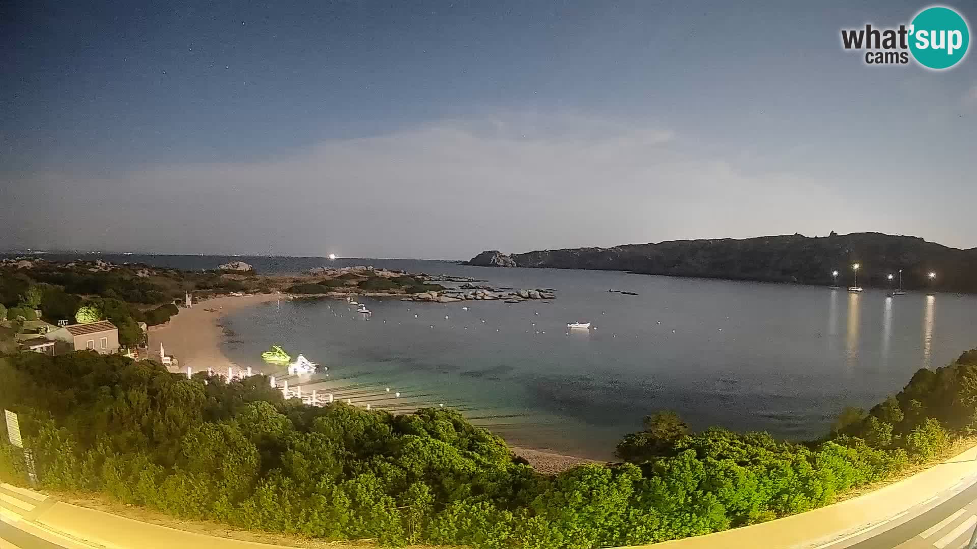 Spletna kamera Rena di Levante – Pogled v živo na Capo Testa
